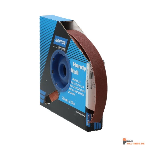 nortonschleifmittel/NORTON_schleifmittel_63642531811 Handy Rolls Norton R222 25x25m Grit 120_143889